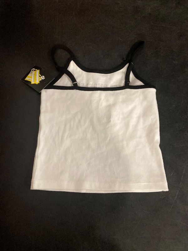 View 3 of Size M Girls' Graphic Cami - Art Class™ White M