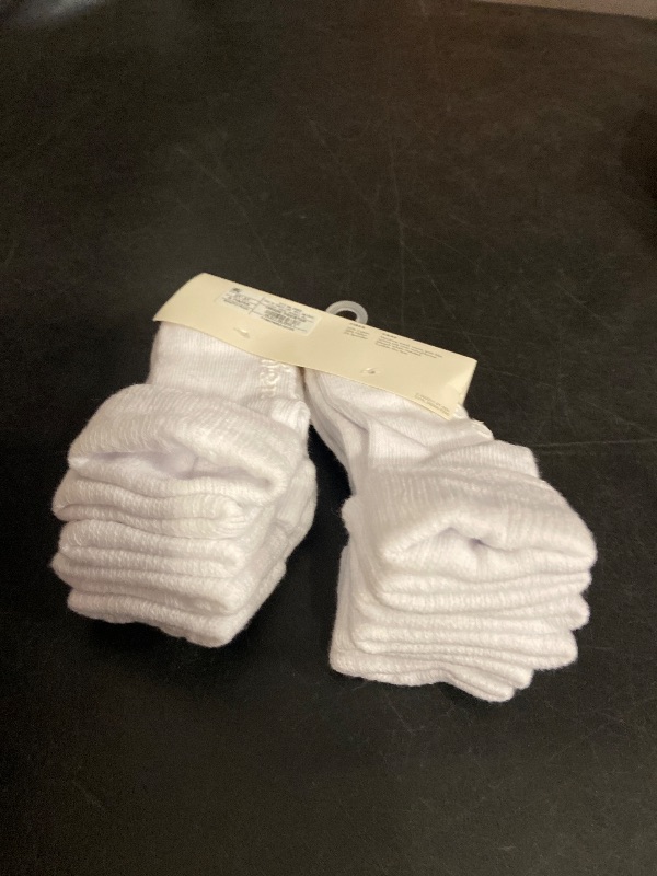 Photo 1 of 2T-3T Toddler 6pk Low Cut Bobby Socks - Cat & Jack™ White 2T-3T: Knit, Turnback Cuff