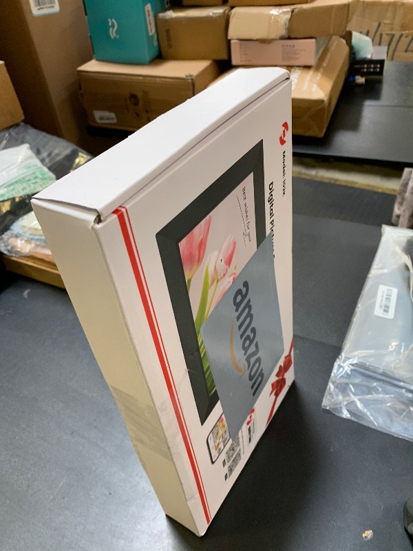 Photo 1 of Frameo 10.1 Inch WiFi Digital Picture Frame, 1280x800 HD IPS Touch Screen Photo Frame Electronic, 32GB Memory, Auto-Rotate, Wall Mountable, Share Photos/Videos Instantly via Frameo App from Anywhere