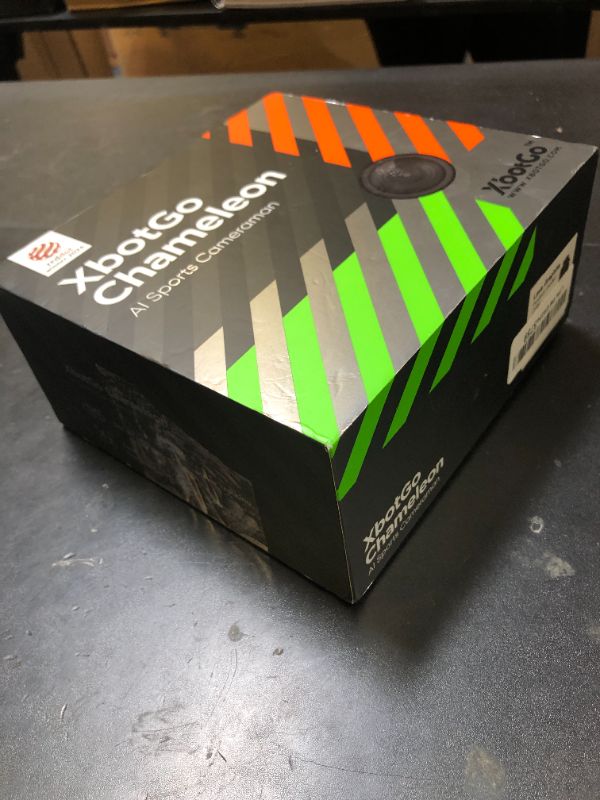 Photo 1 of XbotGo Chameleon AI Auto Sports Action Camera - 4K 60FPS Soccer Camera and Basketball Tracking Camera for Team Sports, Live Streaming, No Subscription, Works with iOS & Android (Lava Graphite)