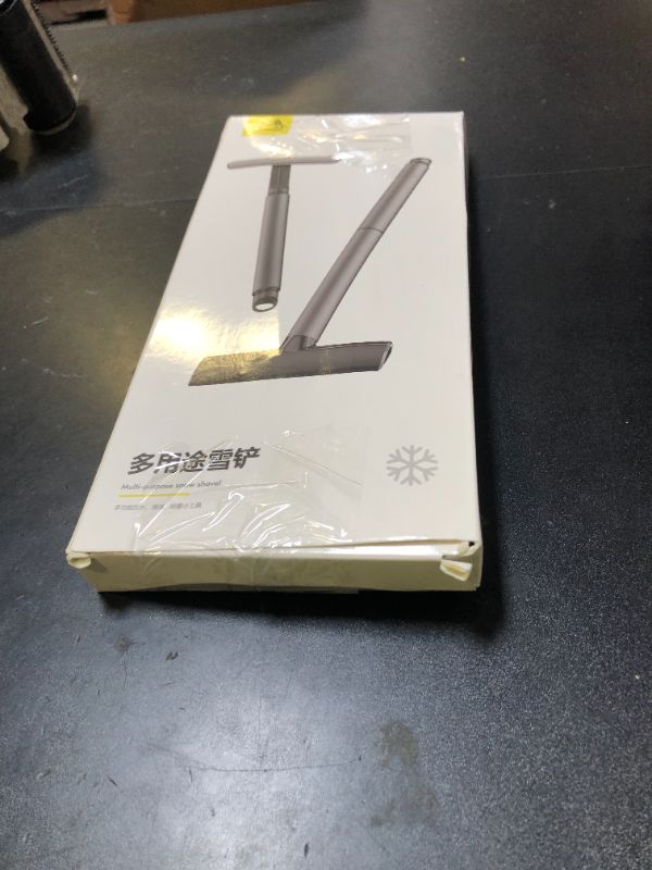 Photo 1 of XTryfun Ice Scraper with Detachable Window Squeegee for Cars Windshield Suit for Snow Rainy Foggy Weather