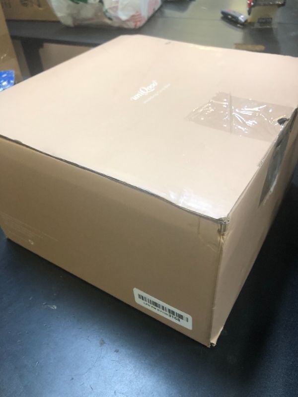 Photo 1 of UNIQOOO Clear Acrylic Card Box w/Slot, Thick DIY Wedding Box Blank No Print, Large 10x10x5.5 in, for Reception Decoration Fundraiser Money Box Election Ballot Graduation Keepsake Party Favor