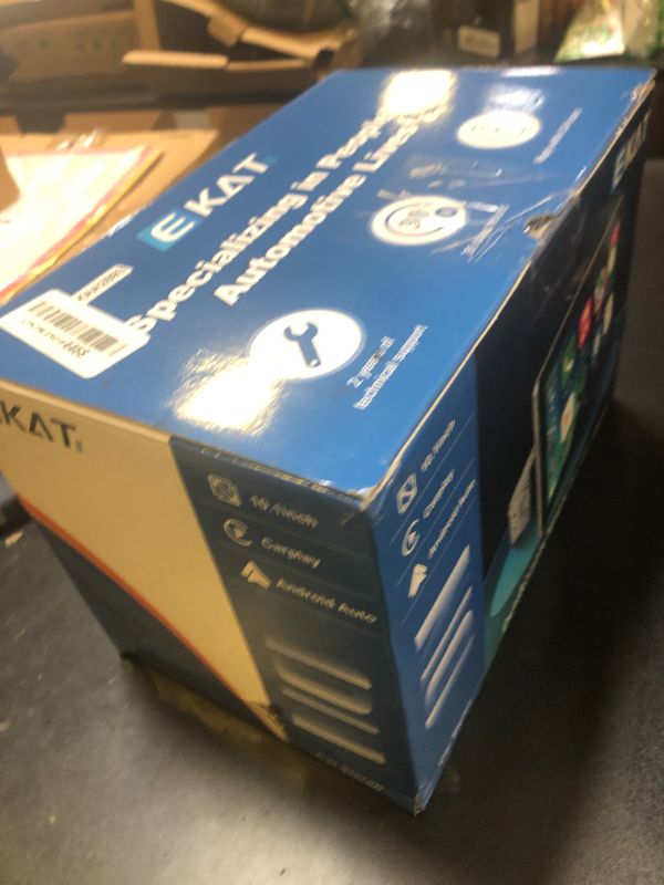 Photo 1 of 10.1 inch Single Din Car Stereo with CarPlay and Android Auto, 10 inch Touch Screen Radio with Mirror Link/1080P/EQ Audio/SWC/Bluetooth +Backup Camera+MIC