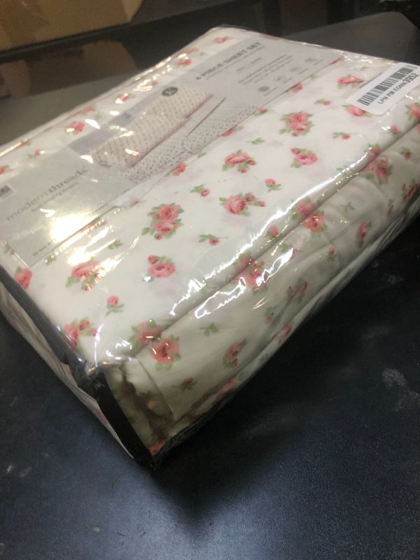 Photo 1 of Modern Threads Silky Soft Microfiber and Wrinkle Free Sheets - Luxurious Microfiber Bed Sheets Includes Flat Sheet, Fitted Sheet with Deep Pockets, & Pillowcases Ivory, King