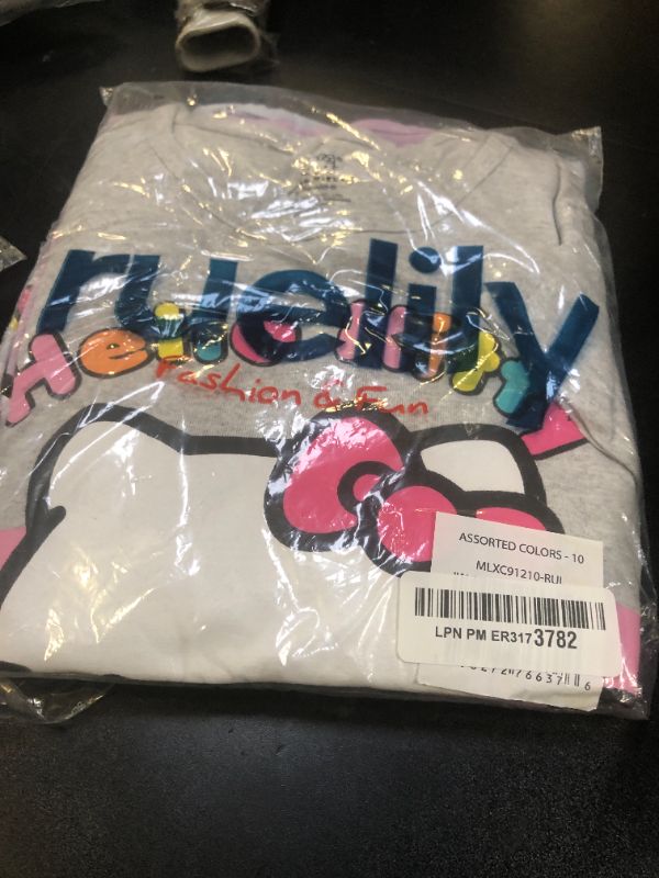 Photo 1 of SZ 10 Hello Kitty Sanrio Girls 4 Pack Short Sleeve T-Shirt for Kids