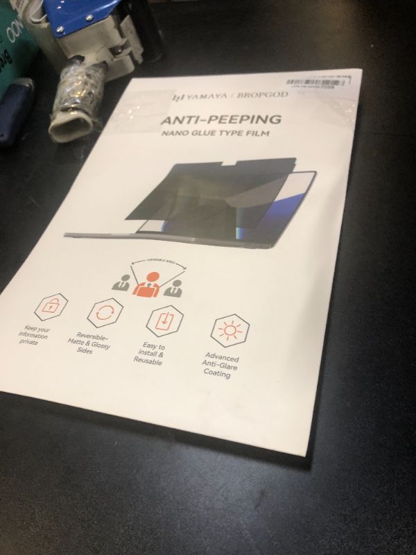 Photo 1 of Laptop Privacy Screen for 13inch Surface Pro 11/10/9/8/X, Removable Computer Screen Anti-Spy Filter Shield for Microsoft Surface Pro 13in