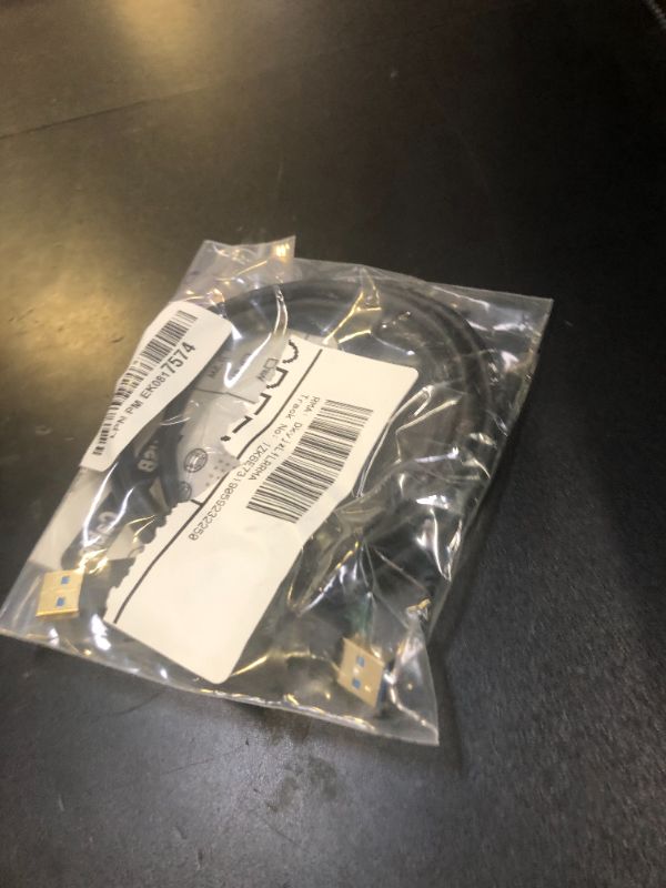 Photo 1 of Jelly Tang USB 3.0 Male to Male Cable 3Ft,USB to USB Cable with Gold-Plated Connector for Hard Drive Enclosures, DVD Player, Laptop Cooler (3Ft/1M)