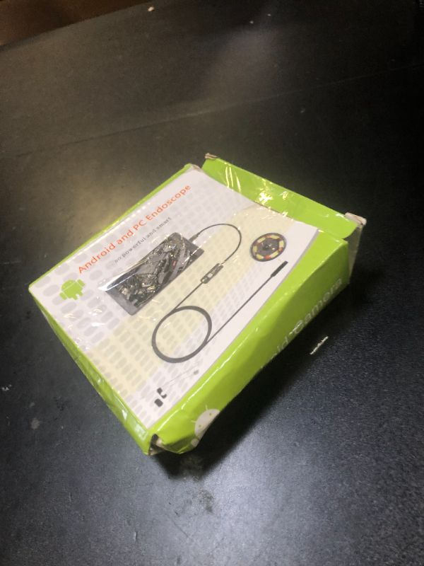 Photo 1 of Endoscope Camera, USB Industrial Borescope with 6 LED Lights, 7mm Probe Pipe Inspection Snake Camera IP67 Waterproof for Android, for Windows(1 Meter / 3.3ft)
