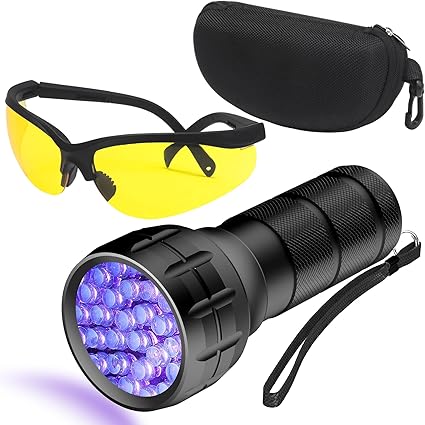 Photo 1 of COSOOS Air Conditioner Leak Detector Tool, AC Leak Detector Kit, UV Light for AC UV Dye Leak Detection, Oil Dye Leak Detector with Protective Glasses
