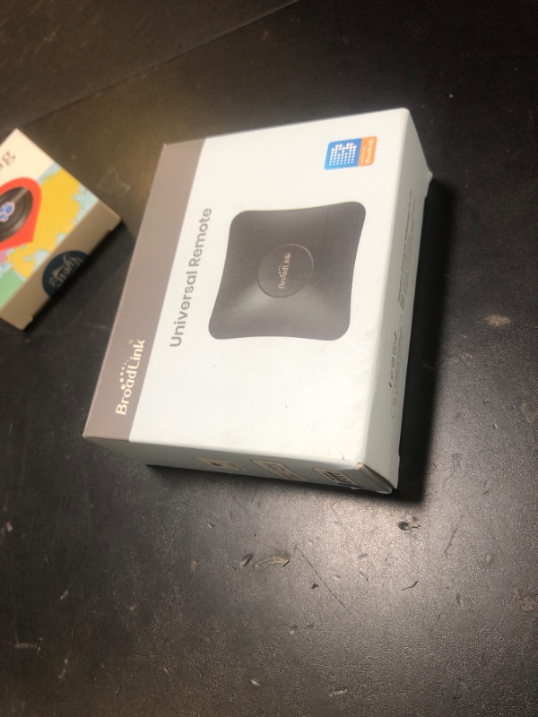 Photo 1 of BroadLink RM4 pro IR and RF Universal Remote, All in One Hub Code Learning Wi-Fi Remote Control for TV Air Conditioner STB Audio, Curtain Motor, Works with Alexa, Google Home, IFTTT