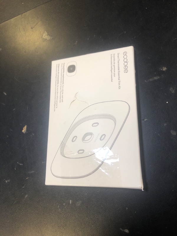 Photo 1 of ecobee Trim Plate - Made for ecobee Smart Thermostat Essential - Programmable WiFi Thermostat Accessory
