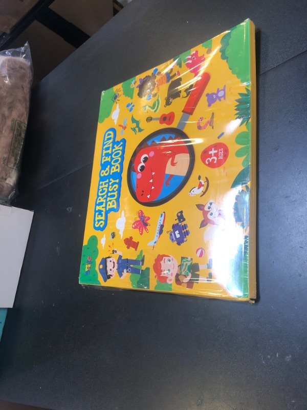 Photo 1 of SpriteGru Search & Find Book, 30 Different Themes 32 Pages Activities Book, Montessori Learning Toy Educational Game Autism Sensory Toys for Preschool Girls and Boys Ages 3, 4, 5, 6