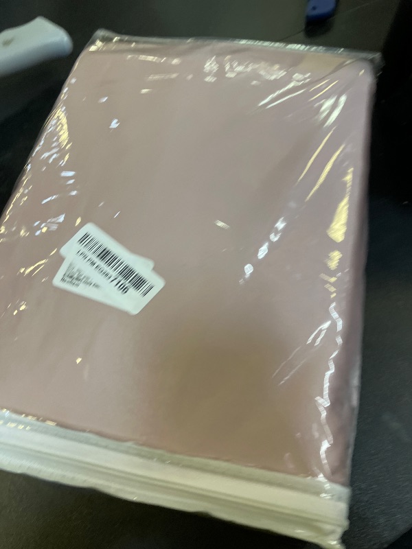 Photo 1 of Hotel Sheets Direct 4 Piece Bed Sheet Set Full Size, 100% Viscose Derived from Bamboo Sheets Set with 2 Pillowcases, Cooling & Breathable Luxury Bedding, Moisture-Wicking & Silky Soft, Light Pink