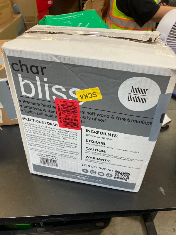 Photo 1 of Char Bliss (16 Qts) - Organic Biochar for Plants - OMRI-Listed Biochar Soil Amendment Organic - Bio Char for Plants - Horticultural Charcoal for Plants, Potting Soil, Garden Soil, & Potting Mixes