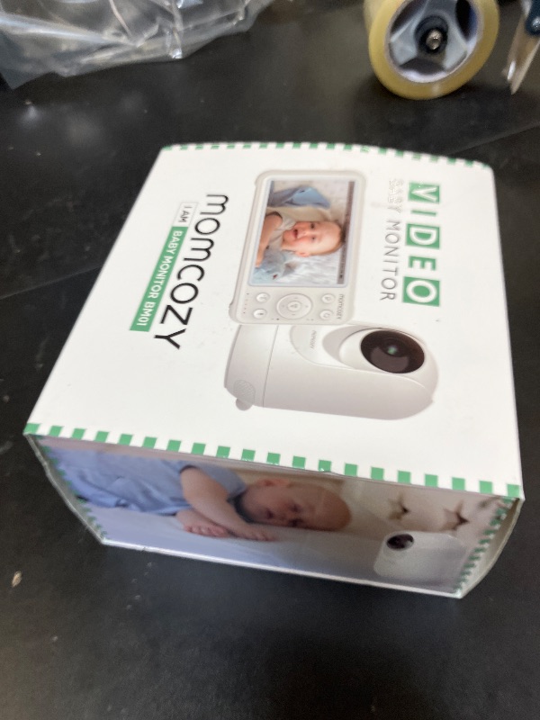 Photo 1 of Momcozy Video Baby Monitor, 1080P 5" HD Baby Monitor with Camera & Wall Mount, Infrared Night Vision, 5000mAh Battery, 2-Way Audio, Temperature Sensor, Lullabies, 960ft Range, Ideal for New Moms, BM01