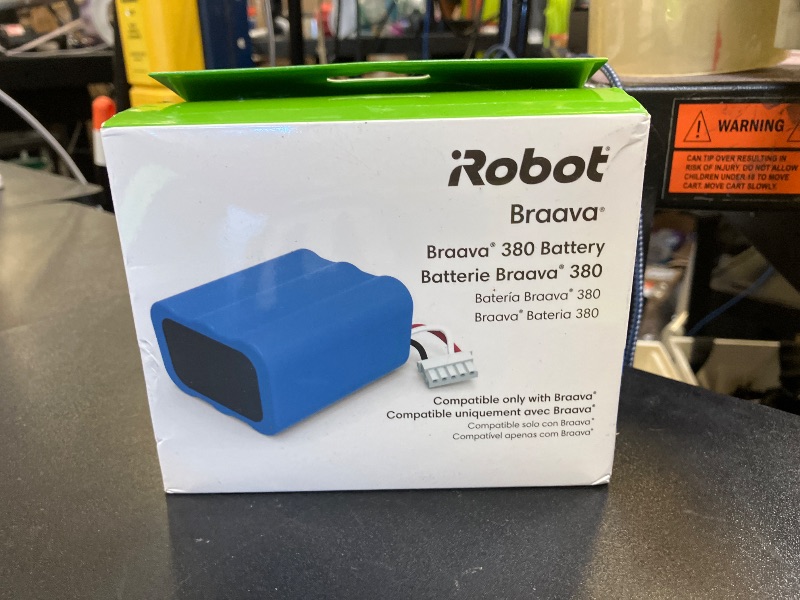 Photo 1 of iRobot Braava Authentic Replacement Parts - 2000 mAh NiMH Battery for Braava® 380t and Mint 5200