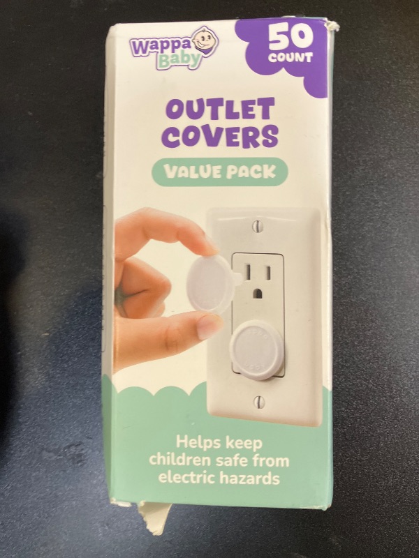 Photo 1 of Outlet Covers Baby Proofing (50 Pack) Safe & Secure Electric Plug Protectors | Sturdy Childproof Socket Covers for Home & Office | Easy Installation | Protect Toddlers & Babies | White