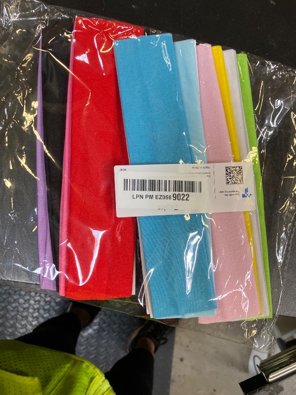 Photo 1 of Zapire 14pcs Mixed Colors Yoga Sports Headbands for Women - Soft Elastic Stretch Girls Athletic Headbands