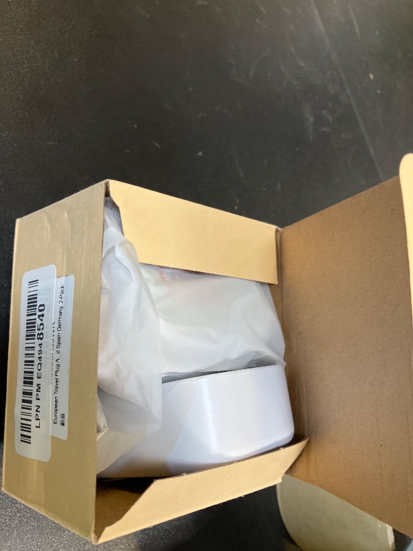 Photo 1 of 2 Pack European Plug Adapter USB C, TESSAN US to Europe Adapter 4 Outlets 3 USB Charger, Type C International Power Adaptor to Italy Spain France Portugal Iceland Germany, Europe Travel Essentials