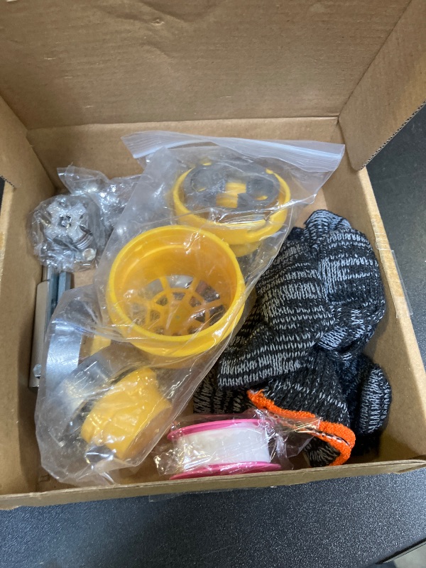 Photo 1 of Electric Drill PVC Pipe Threader Kit, Internal & External Pipe Threading Tool, Plastic Tap Die Set for PVC Threader, Pipe Threader Kit & Thread Maker Tool with pipe extracto(Set of 12 pieces)