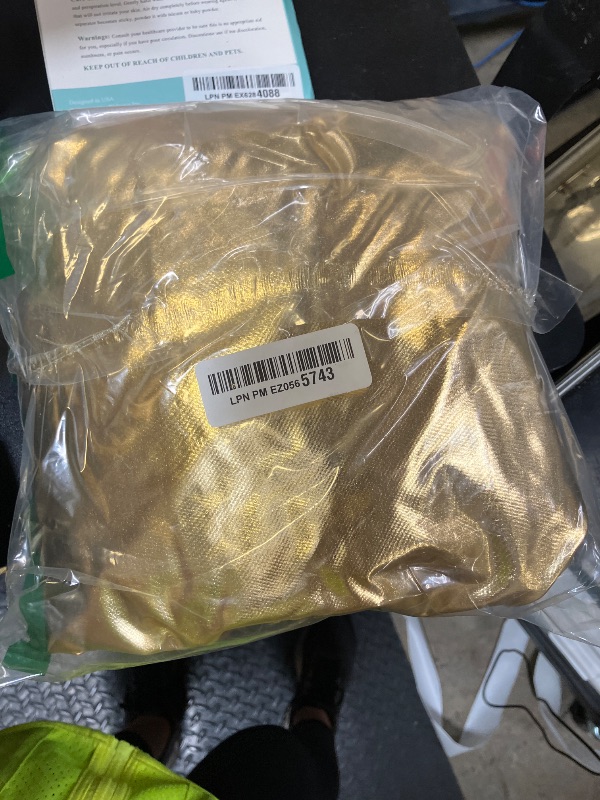 Photo 1 of SaitiMade Set of 5 - Gold Cylinder Pedestal Stand Covers, Flexible Cylinder Stand Covers for Party, Wedding or Birthday Event Decor - Only Contains Cylinder Covers