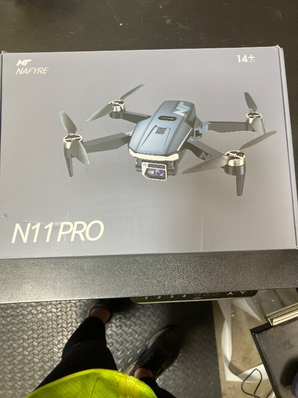 Photo 1 of N11 Pro 4K UHD Camera Drone for Adults GPS Assisted RC Quadcopter Offering 90 Min Long Flight Time, Auto Return Function, Follow Me Technology, Brushless Motor Stability, Extended Control Range, and 5G Transmission for New Flyers?
