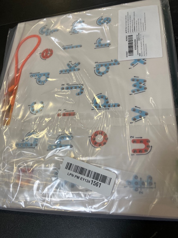 Photo 1 of LovesTown Double Sided Magnetic Alphabet Tracing Board ABC Letter Learning Toy with Magnets Educational Writing Practice for Preschool Toddlers