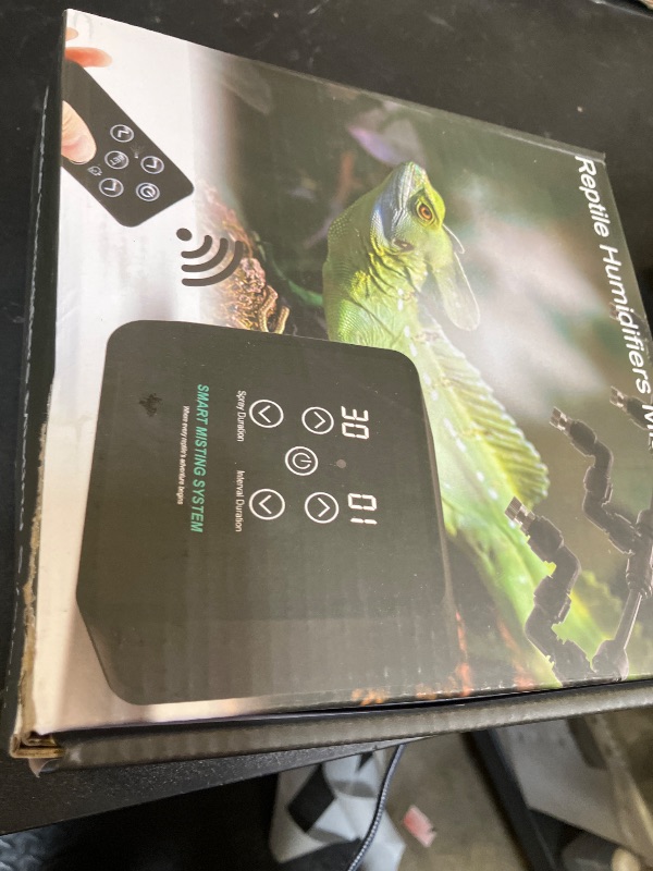 Photo 1 of MECESOR Automatic Reptile Mister Humidifier with Timer, Programmable Terrarium Misting System for Chameleons, Snakes, Frogs, Turtles & Lizards - Smart Spray Control