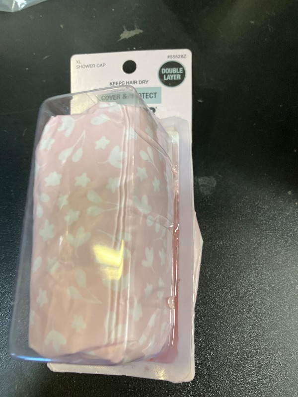 Photo 1 of Conair Styling Essentials Bouffant Shower Cap Assorted Color 0.8 Oz, 1 Count