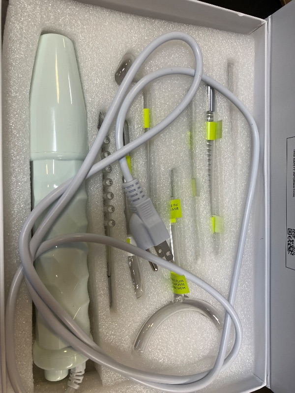 Photo 1 of NuDerma Professional Skin Therapy Wand - Portable Skin Therapy Machine with 6 Neon & Argon Wands – Boost Your Skin – Clear Firm & Tighten