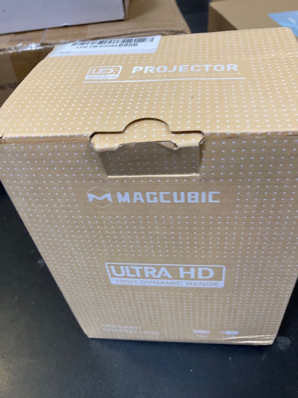 Photo 1 of HY300PRO Mini Projector with WiFi and Bluetooth, 4K Support Smart Portable Projector Auto Keystone, Air Mouse Remote, Voice Control, 180° Rotation, Home Video Proyector Android 11 (HY300Pro)