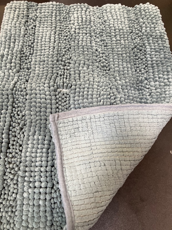 Photo 1 of 24x16 bath Mat Dusty Blue 