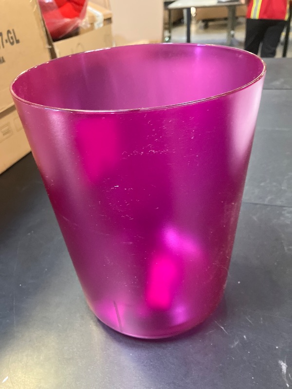 Photo 1 of 10inch purple Trash Can 
