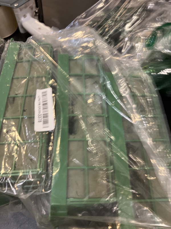 Photo 1 of 3 Pcs Floral Foam Cage,Flower Cage Holder Foam,Green Rectangle Foam Cage Blocks for Fresh Flowers,Wedding,Home Decorations