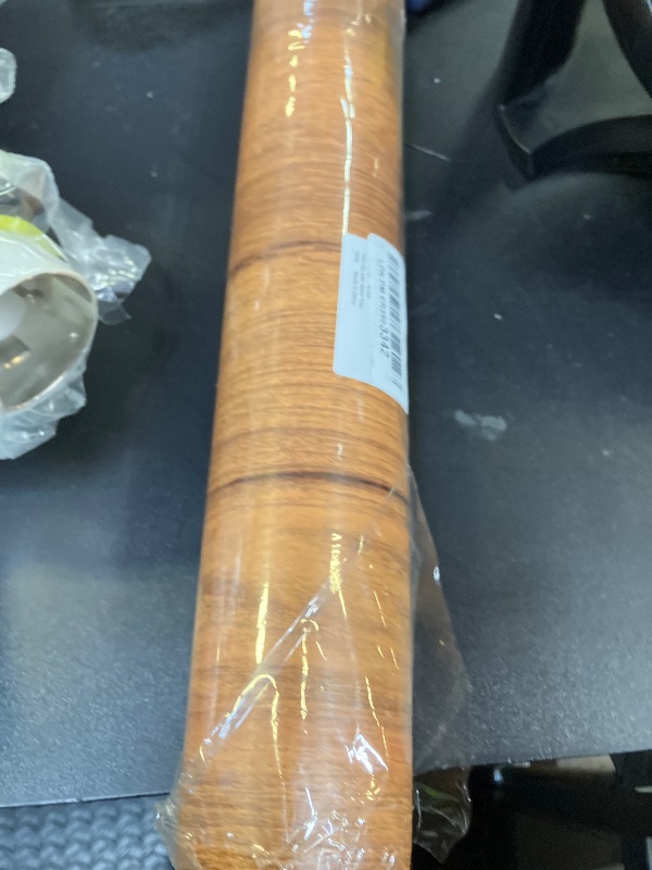 Photo 1 of COSNIGHT 15.7" ×590" Wood Grain Wallpaper Peel and Stick Vinyl Film Self Adhesive Decor Wall Paper for Cabinet Drawer Shelf Liner Easy to Clean