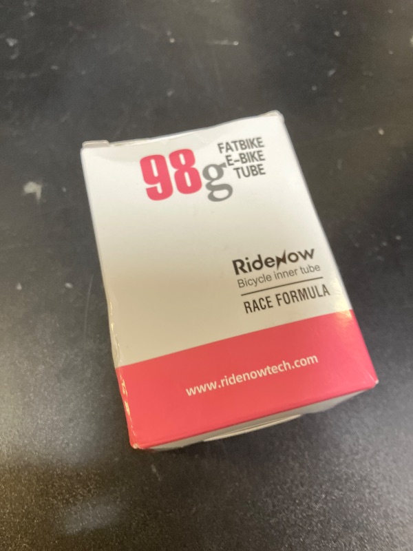 Photo 1 of RideNow Fat Tire Bike Inner Tubes 1-Pack, 20"/24"/29" x2.8-5.0 TPU Inner Tubes with 45mm Presta Valves, Lightweight & Puncture Resistant Bicycle Inner Tube(Include Bike Tube Patch Repair Kits)