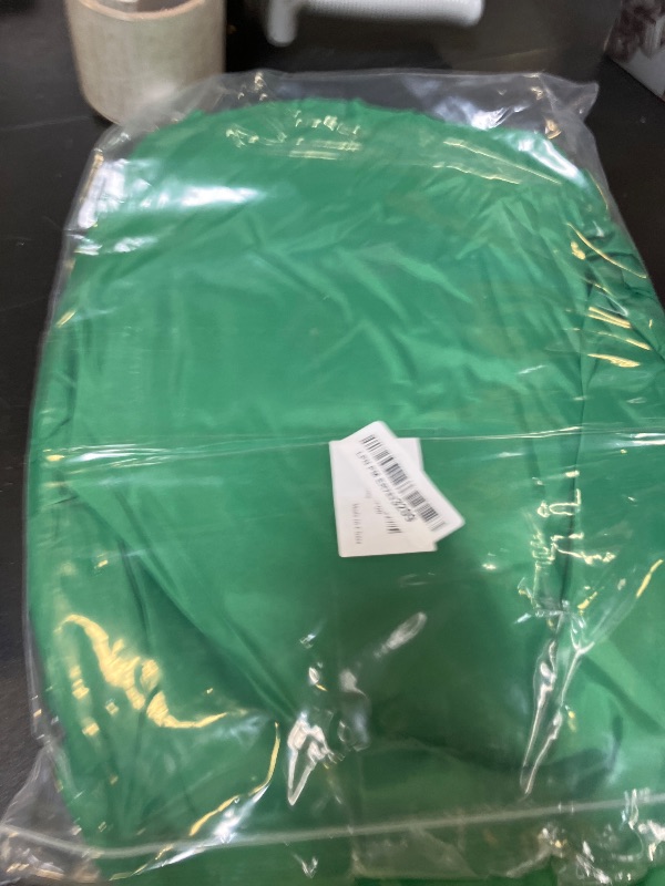 Photo 1 of Cosmos 1 Pc Green Screen Backdrop 43 in / 110 cm Diameter Foldable Portable Photography Background Green Screen Chroma Key Backdrop for Photography Photo Video Studio, Live Streaming, Video Meeting