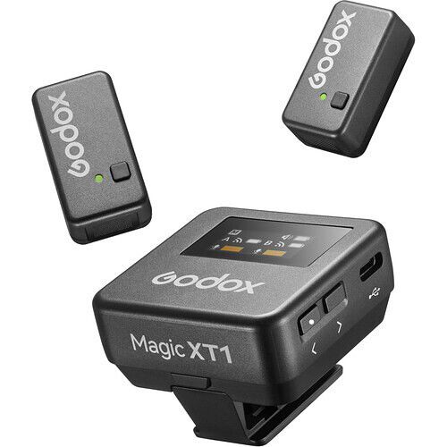 Photo 1 of Godox Magic XT1-C Wireless Microphone System with USB-C Adapter (2.4 GHz)
 (FACTORY SEALED)