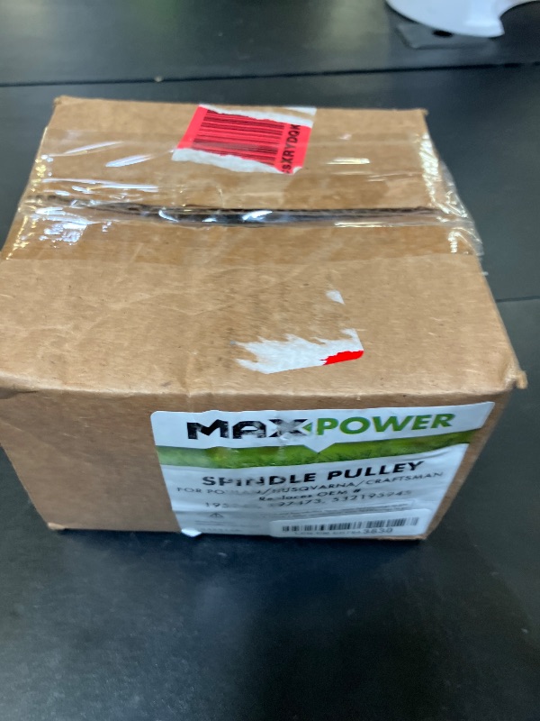 Photo 1 of MaxPower 332516B Spindle Pulley Replaces AYP/Craftsman/Husqvarna/Poulan 195945 197473 532195945