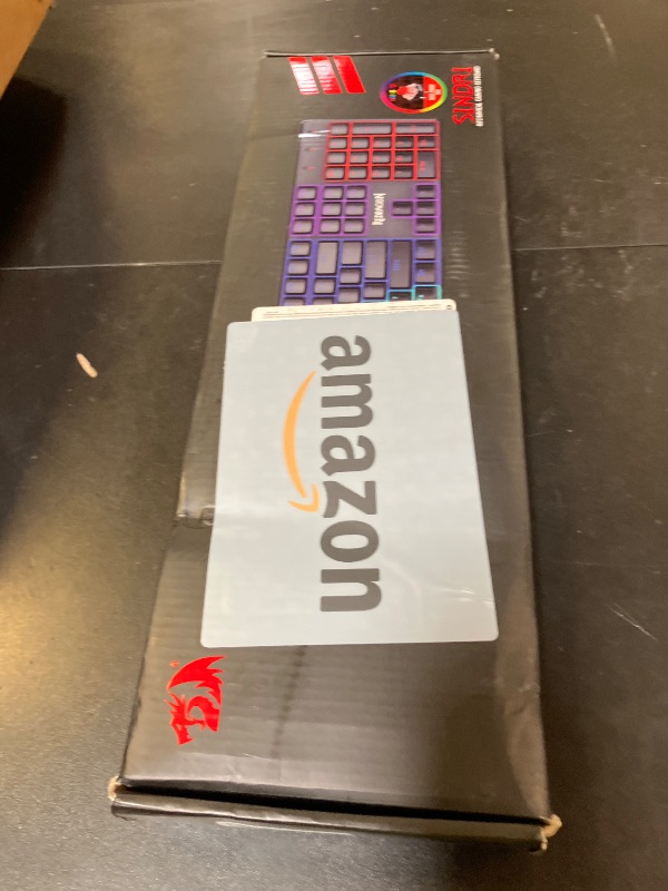 Photo 1 of Redragon Mechanical Gaming Keyboard Wired, 11 Programmable Backlit Modes, Hot-Swappable Red Switch, Anti-Ghosting, Double-Shot PBT Keycaps, Light Up Keyboard for PC Mac