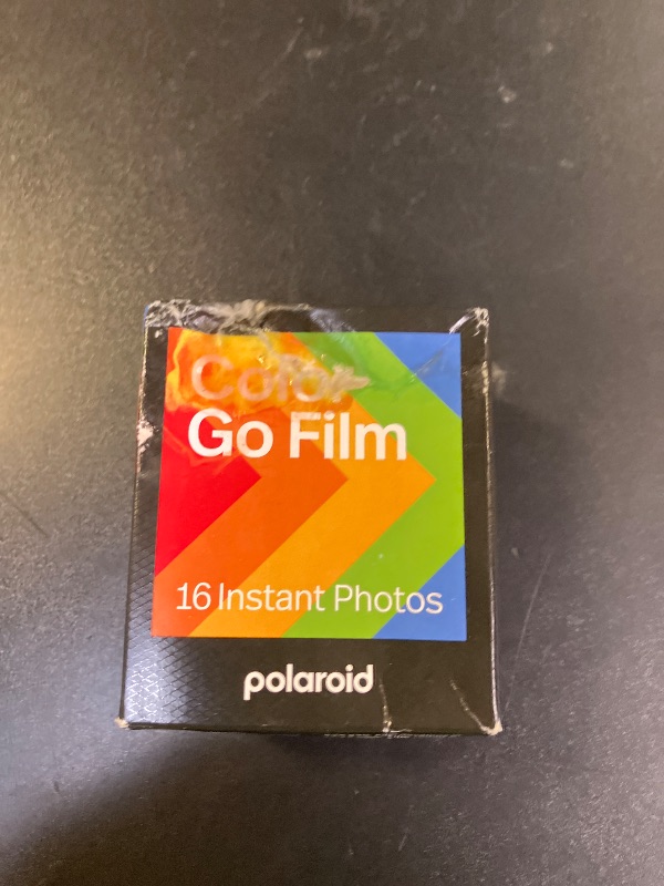 Photo 1 of Polaroid Go Color Film - Black Frame (16 Photos) (6211) - Only Compatible with Polaroid Go Camera