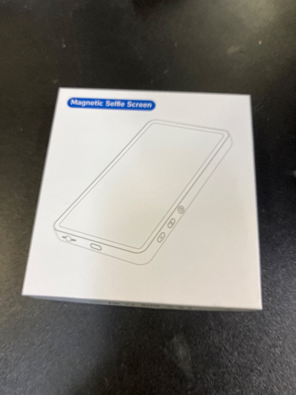 Photo 1 of Selfie Monitor Screen iPhone, Wireless Back Camera Mirror with Bluetooth Remote, 180° Flip, 1800mAh Battery, Magnetic Stand for Vlogging, TikTok & YouTube (Live View, Low Latency, Wide Screen Mode
