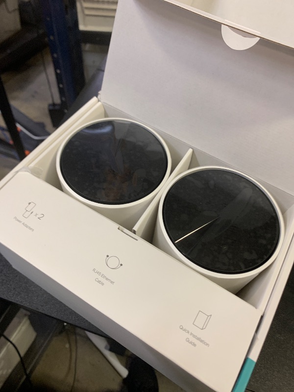 Photo 1 of TP-Link Deco X55 AX3000 WiFi 6 Mesh System - Covers up to 4500 Sq.Ft, Replaces Wireless Router and Extender, 3 Gigabit Ports per Unit, Supports Ethernet Backhaul, Deco X55(2-Pack)