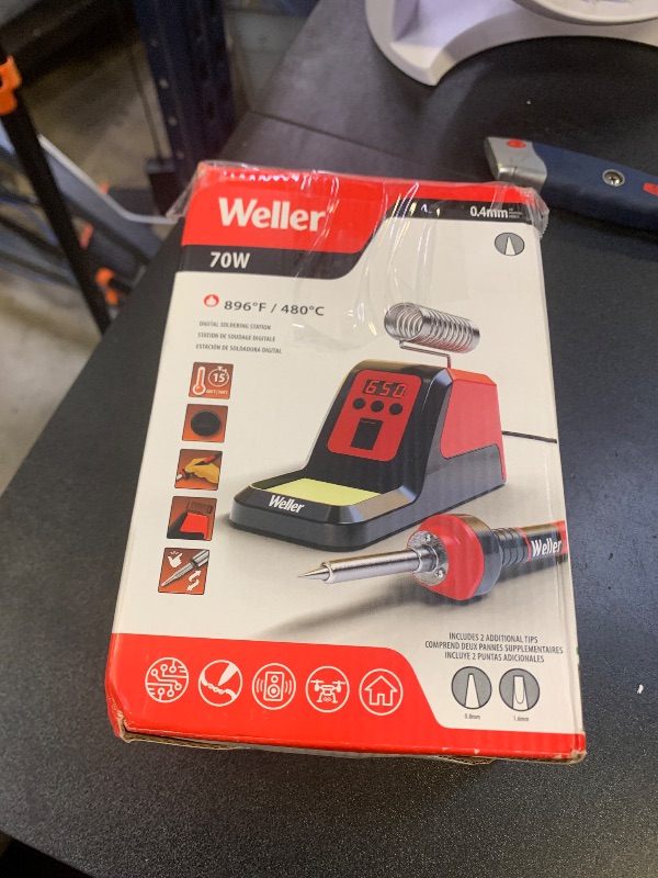 Photo 1 of Weller Digital Soldering Station with 70W Precision Iron | 120V | WLSKD7012A