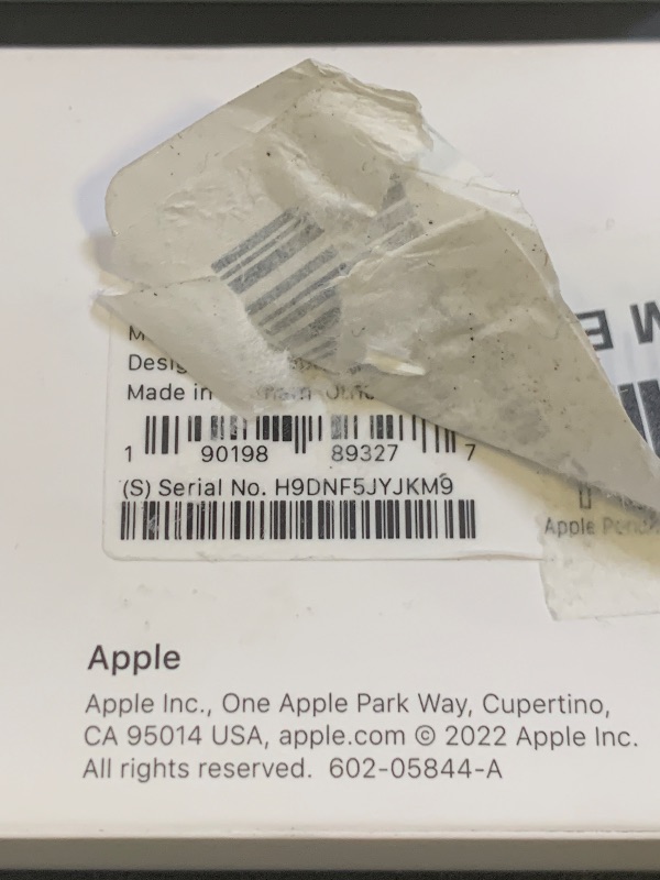 Photo 1 of Apple Pencil (2nd Generation): Device Compatibility Check Required - Pixel-Perfect Precision, Perfect for Note-Taking, Drawing, and Signing documents. Attaches, Charges, and Pairs magnetically.