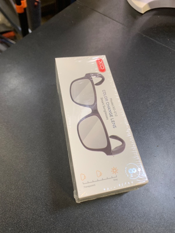 Photo 1 of Smart Glasses for Women Men,Bluetooth Glasses with Photochromic Lenses,Built-in Mic & Speakers,Anti-Blue Light Lens with Hands-Free Listening Voice Control,Perfect for Indoor Outdoor