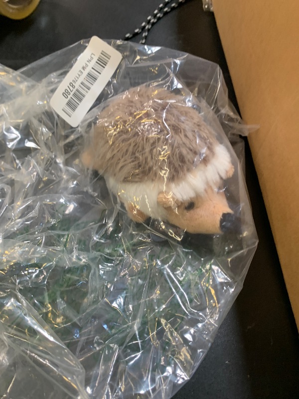 Photo 1 of Aurora® Adorable Shoulderkins™ Hazel Hedgie™ Stuffed Animal - On-The-Go Fun - Interactive Play - Brown 5 Inches