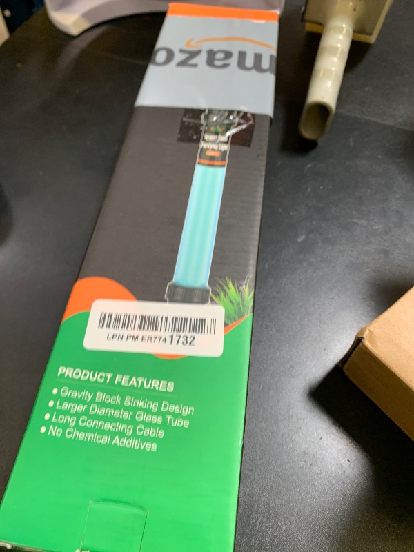 Photo 1 of hygger 20W Aquarium U-V Light for 100-1200 Gallon, Pond Water Clarifier for Green Water and Algae Clean, for Koi Pond, Large Fish Tank, Swimming Pool, Cold Plunge, Spa