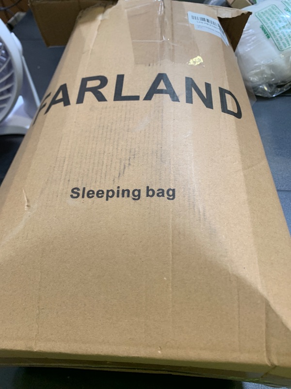 Photo 1 of FARLAND Sleeping Bags for Adults Teens Kids with Compression Sack Portable and Lightweight for 3-4 Season Camping, Hiking,Waterproof, Backpacking and Outdoors(86.6"x32.68")