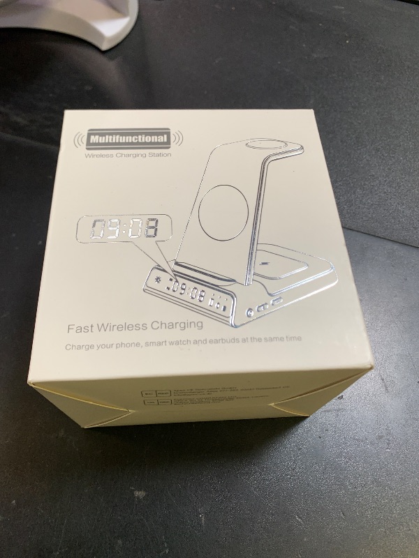 Photo 1 of Wireless Charger for Samsung, 3 in 1 Wireless Charging Station for Samsung Galaxy S25 Ultra/S24 Ultra/S23/S22/Note 20/Z Flip 7/Fold 6, Charger for Samsung Galaxy Watch Ultra/8/7/6, Galaxy Buds 3/3 Pro